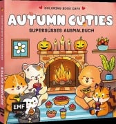 Cover-Bild zum Titel 'Cozy Coloring - Autumn Cuties' von 'Book Coloring'