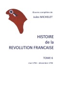 Cover-Bild zum Titel 'Histoire de la révolution française' von 'Jules Michelet'