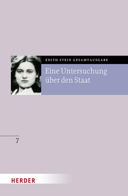 Eine Untersuchung über den Staat - Edith Stein
