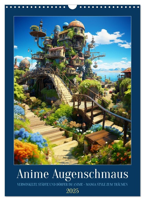 Anime Augenschmaus (Wandkalender 2025 DIN A3 hoch), CALVENDO Monatskalender - Kerstin Waurick