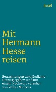 Cover-Bild zum Titel 'Mit Hermann Hesse reisen' von 'Hermann Hesse'