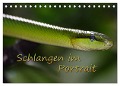 Schlangen im Portrait (Tischkalender 2025 DIN A5 quer), CALVENDO Monatskalender - Chawera Chawera