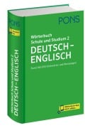 Cover-Bild zum Titel 'PONS Wörterbuch Schule und Studium Deutsch - Englisch, Band 2' von ''