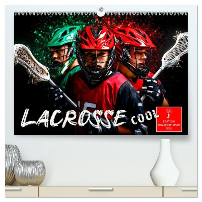 Lacrosse cool (hochwertiger Premium Wandkalender 2026 DIN A2 quer), Kunstdruck in Hochglanz - Peter Roder