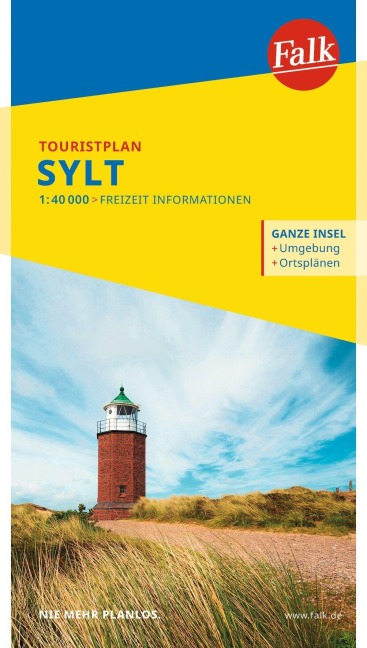 Falk Touristplan Sylt 1:40.000 - 