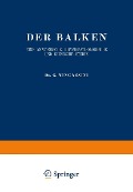 Cover-Bild zum Titel 'Der Balken' von 'G. Mingazzini'