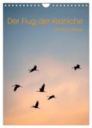 Cover-Bild zum Titel 'Der Flug der Kraniche (Wandkalender 2026 DIN A4 hoch), CALVENDO Monatskalender' von 'Beatrice Biewer'