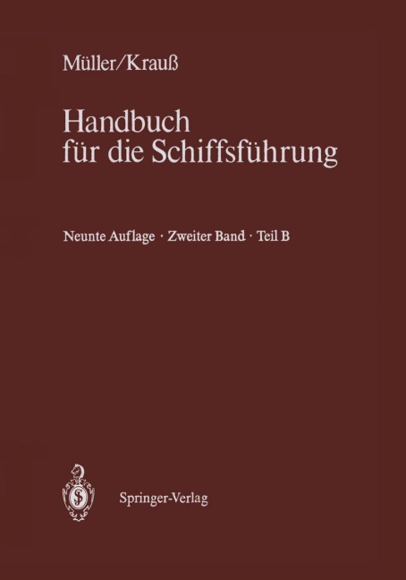 Schiffahrtsrecht und Manövrieren - 