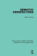 Cover-Bild zum Titel 'Semiotic Perspectives' von 'Sándor Hervey'