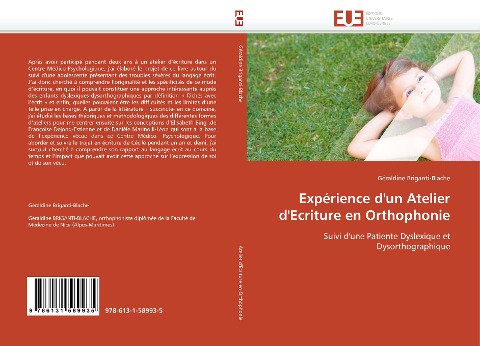 Expérience d'un Atelier d'Ecriture en Orthophonie - Géraldine Briganti-Blache