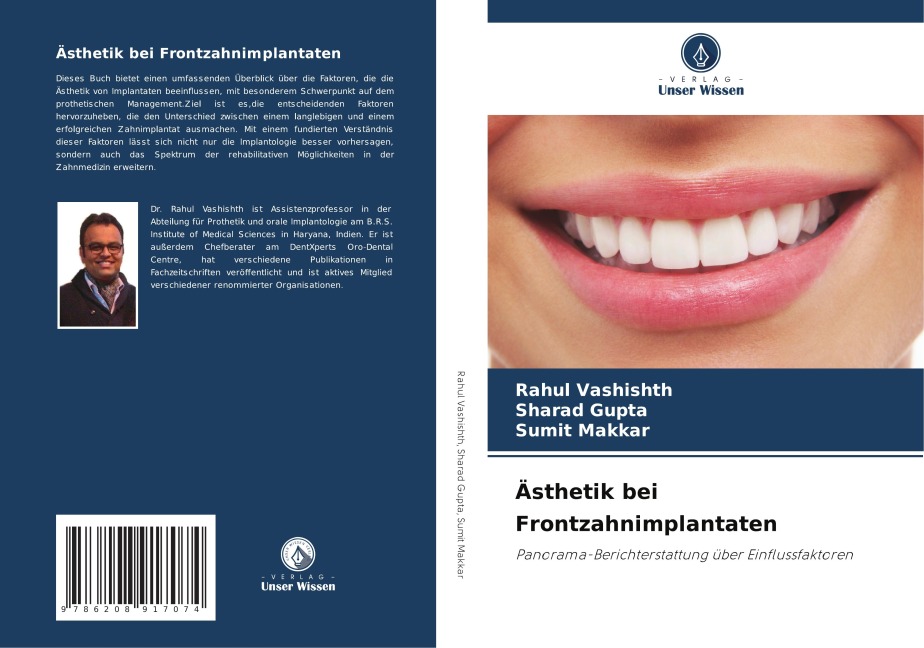 Ästhetik bei Frontzahnimplantaten - Rahul Vashishth, Sharad Gupta, Sumit Makkar