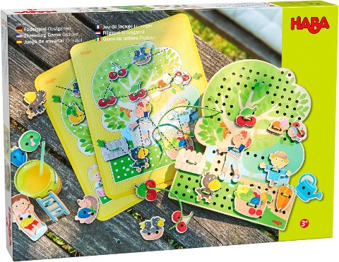 Fädelspiel Obstgarten - 