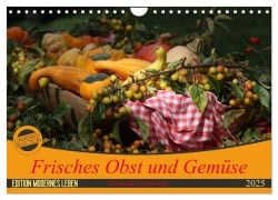 Frisches Obst und Gemüse (Wandkalender 2025 DIN A4 quer), CALVENDO Monatskalender - SchnelleWelten SchnelleWelten