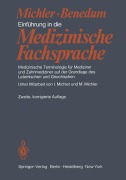 Cover-Bild zum Titel 'Einführung in die Medizinische Fachsprache' von 'M. Michler, J. Benedum'