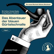 Cover-Bild zum Titel 'Das Abenteuer der blauen Gürtelschnalle (Ein neues Sherlock Holmes Abenteuer, Folge 9)' von 'Craig Stephen Copland, Arthur Conan Doyle'