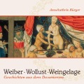Cover-Bild zum Titel 'Weiber, Wollust, Weingelage' von 'Giovanni Boccaccio'