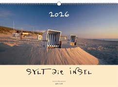 Cover-Bild zum Titel 'Sylt-die Insel 2026 Panoramakalender' von 'Gernot Westendorf'