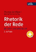 Cover-Bild zum Titel 'Rhetorik der Rede' von 'Thomas Grießbach, Annette Lepschy'