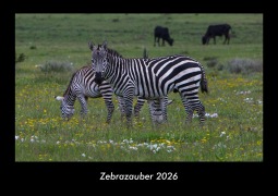 Cover-Bild zum Titel 'Zebrazauber 2026 Fotokalender DIN A3' von 'Kevin Heber, Tobias Schmitt'
