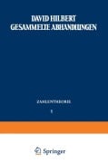Cover-Bild zum Titel 'Gesammelte Abhandlungen' von 'David Hilbert'