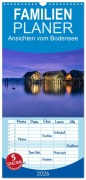 Cover-Bild zum Titel 'Familienplaner 2026 - Ansichten vom Bodensee mit 5 Spalten (Wandkalender, 21 x 45 cm) CALVENDO' von 'Klaus Hoffmann'