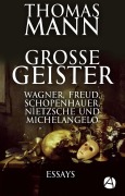 Cover-Bild zum Titel 'Grosse Geister' von 'Thomas Mann'