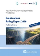 Cover-Bild zum Titel 'Krankenhaus Rating Report 2026' von 'Boris Augurzky, Christoph M. Schmidt, Adam Pilny, Sebastian Krolop, Johannes Hollenbach'