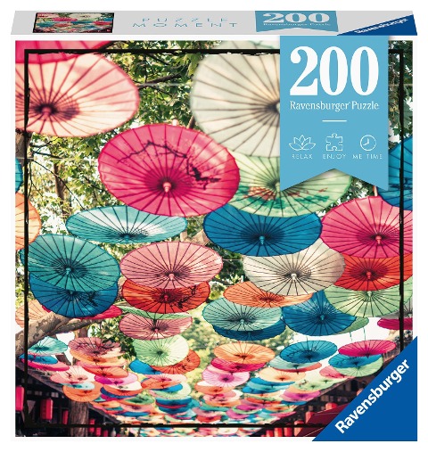 Ravensburger Puzzle 13307 - Umbrella - Puzzle Moment 200 Teile - 