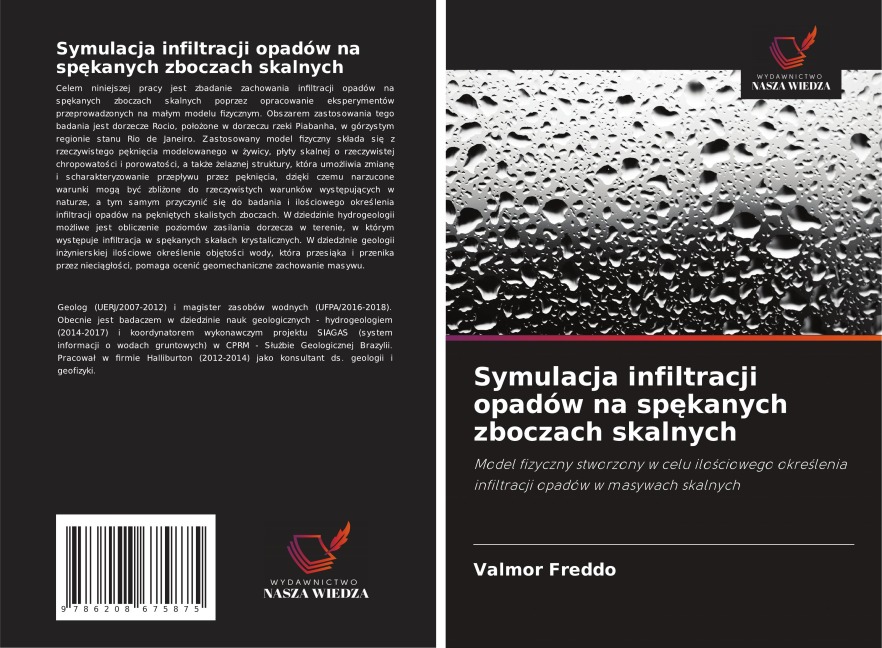 Symulacja infiltracji opadów na sp¿kanych zboczach skalnych - Valmor Freddo