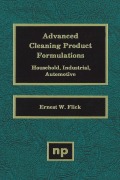 Cover-Bild zum Titel 'Advanced Cleaning Product Formulations, Vol. 1' von 'Ernest W. Flick'
