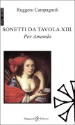 Cover-Bild zum Titel 'Sonetti da tavola XIII. Per Amanda' von 'Ruggero Campagnoli'
