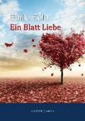 Cover-Bild zum Titel 'Ein Blatt Liebe' von 'Emile Zola'
