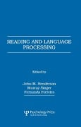 Reading and Language Processing - 