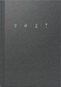 Cover-Bild zum Titel 'rido/idé 7023013807 Buchkalender Mod. studioplan int. 2027 168×240 mm, Kunststoff, grau' von ''