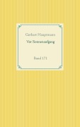 Cover-Bild zum Titel 'Vor Sonnenaufgang' von 'Gerhart Hauptmann'