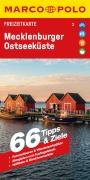 Cover-Bild zum Titel 'MARCO POLO Freizeitkarte 3 Mecklenburger Ostseeküste 1:100.000' von ''