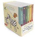 Die winzige Mini-Bibliothek der Tiere: 6 Mini-Pappbilderbücher im Schuber (Die Mini-Bibliothek der Wörter) - Joëlle Tourlonias