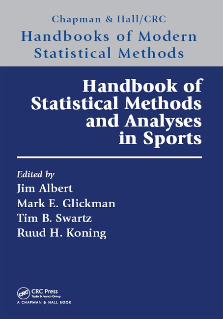 Handbook of Statistical Methods and Analyses in Sports - 