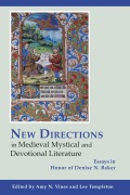 Cover-Bild zum Titel 'New Directions in Medieval Mystical and Devotional Literature' von ''