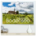 Urlaubsregion Bodensee (hochwertiger Premium Wandkalender 2024 DIN A2 quer), Kunstdruck in Hochglanz - Conny Pokorny