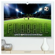 Fußball - pure Leidenschaft (hochwertiger Premium Wandkalender 2026 DIN A2 quer), Kunstdruck in Hochglanz - Renate Utz