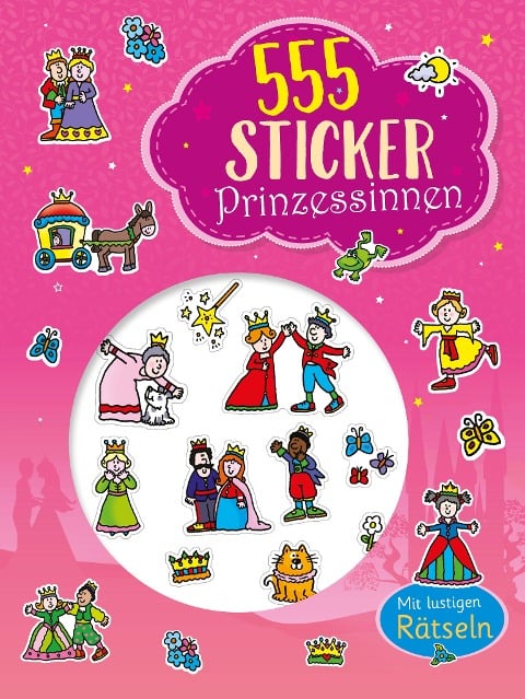 555 Sticker Prinzessinnen - 