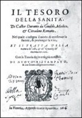 Cover-Bild zum Titel 'Il tesoro della sanità' von 'Castore Durante'