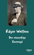Cover-Bild zum Titel 'Der viereckige Smaragd' von 'Edgar Wallace'