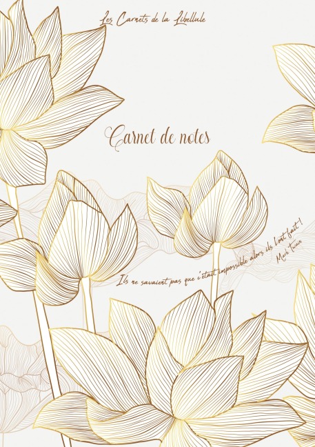 Carnet de Notes - Dragonfly Design