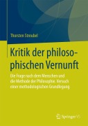 Cover-Bild zum Titel 'Kritik der philosophischen Vernunft' von 'Thorsten Streubel'