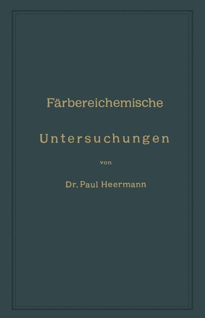 Färbereichemische Untersuchungen - Peter Heermann