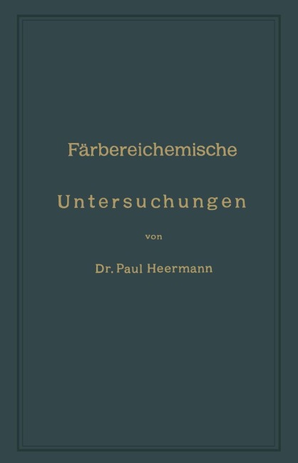 Färbereichemische Untersuchungen - Peter Heermann