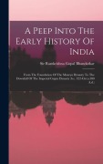Cover-Bild zum Titel 'A Peep Into The Early History Of India' von ''
