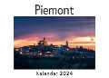 Piemont (Wandkalender 2024, Kalender DIN A4 quer, Monatskalender im Querformat mit Kalendarium, Das perfekte Geschenk) - Anna Müller